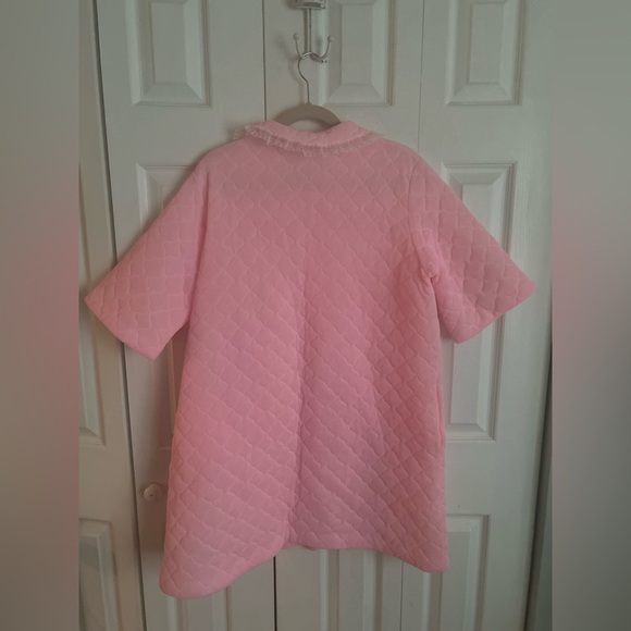 Vintage 60s quilted robe - Picture 11 of 12